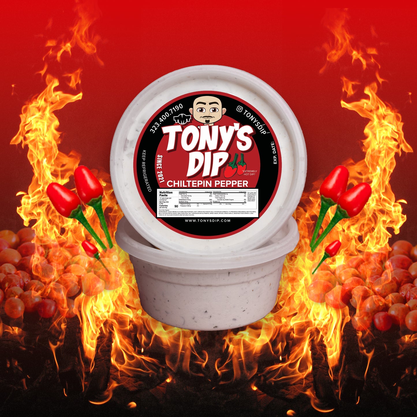 Tony's Dip: Chiltepin Pepper Dip