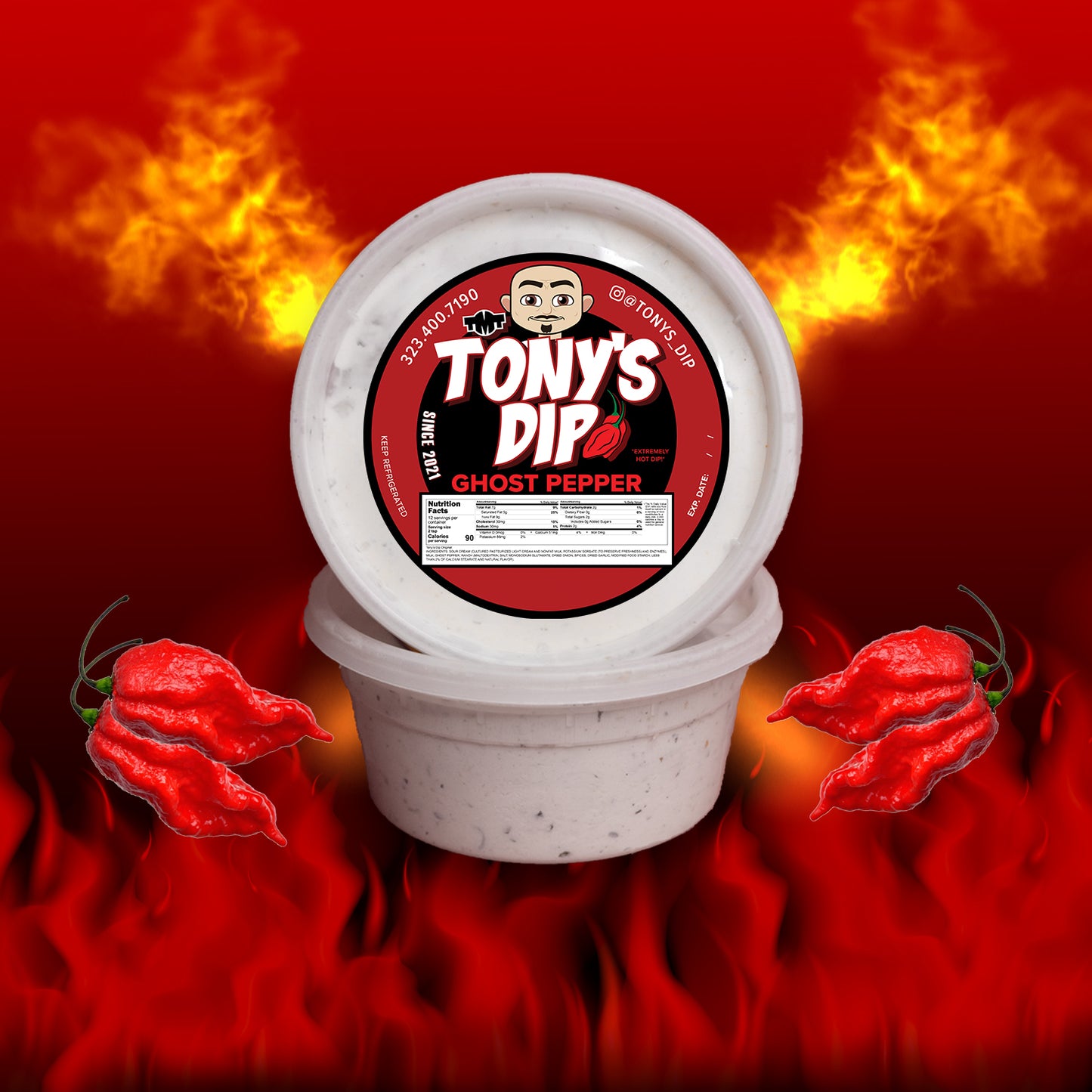 Tony's Dip: Ghost Pepper Dip